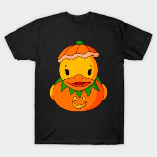 Pumpkin Costume Rubber Duck T-Shirt